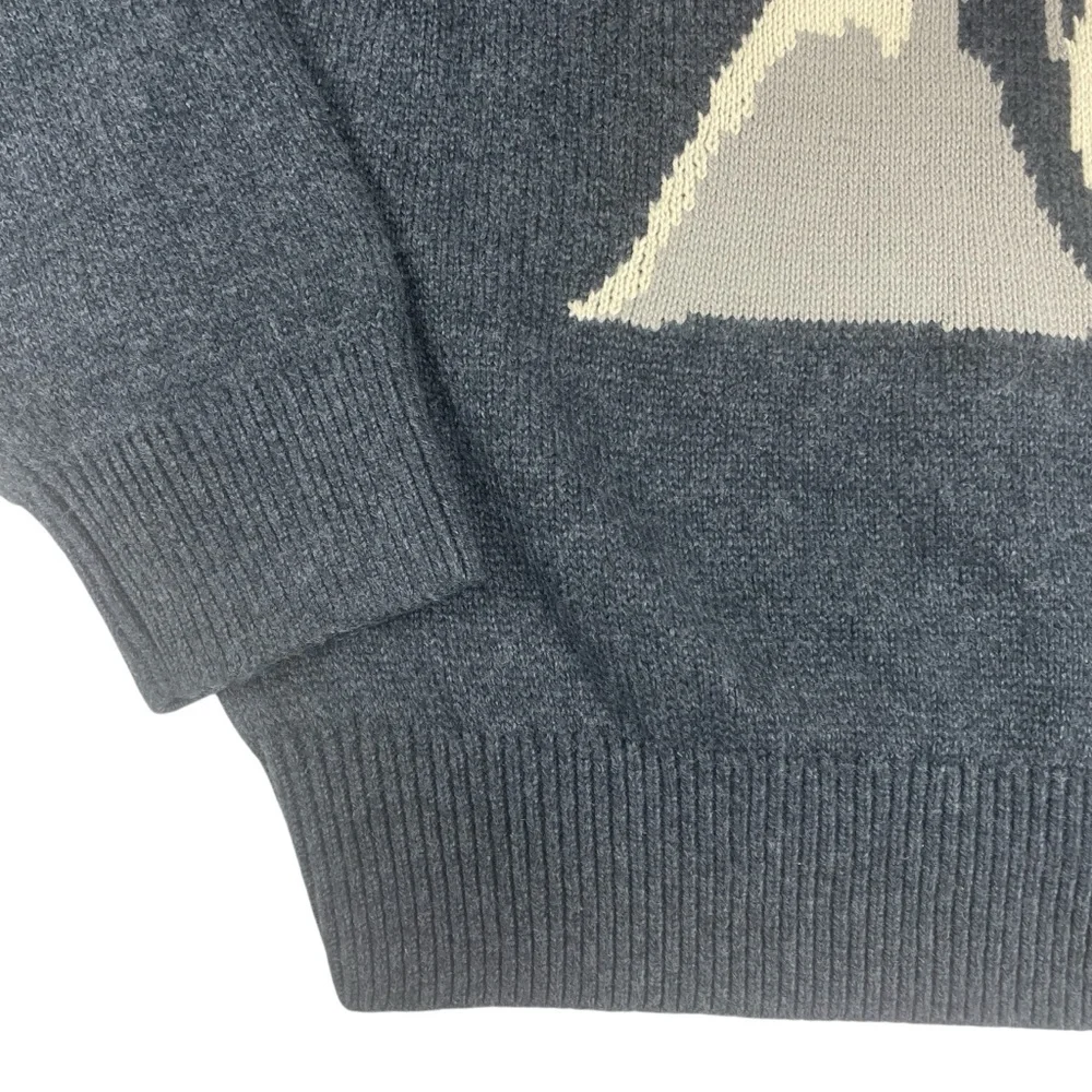 Wind River Heritage Mens Knit Mountain Sunset Graphic Crewneck Sweater Size L - Picture 4 of 8